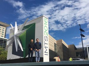 Accurl deltok i Chicago Machine Tool og Industrial Automation Exhibition i 2016