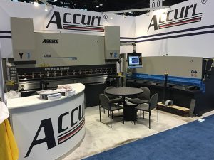 Accurl deltok i Chicago Machine Tool og Industrial Automation Exhibition i 2016