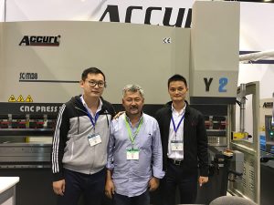 Accurl deltok i Chicago Machine Tool og Industrial Automation Exhibition i 2016