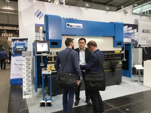 Accurl deltok i Hannover International Machine Tool Utstilling i Tyskland i 2017