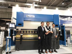Accurl deltok i Hannover International Machine Tool Utstilling i Tyskland i 2017