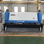 Hydraulisk guillotinskjæringsmaskin 3200mm x 8mm med pneumatisk materialstøtte